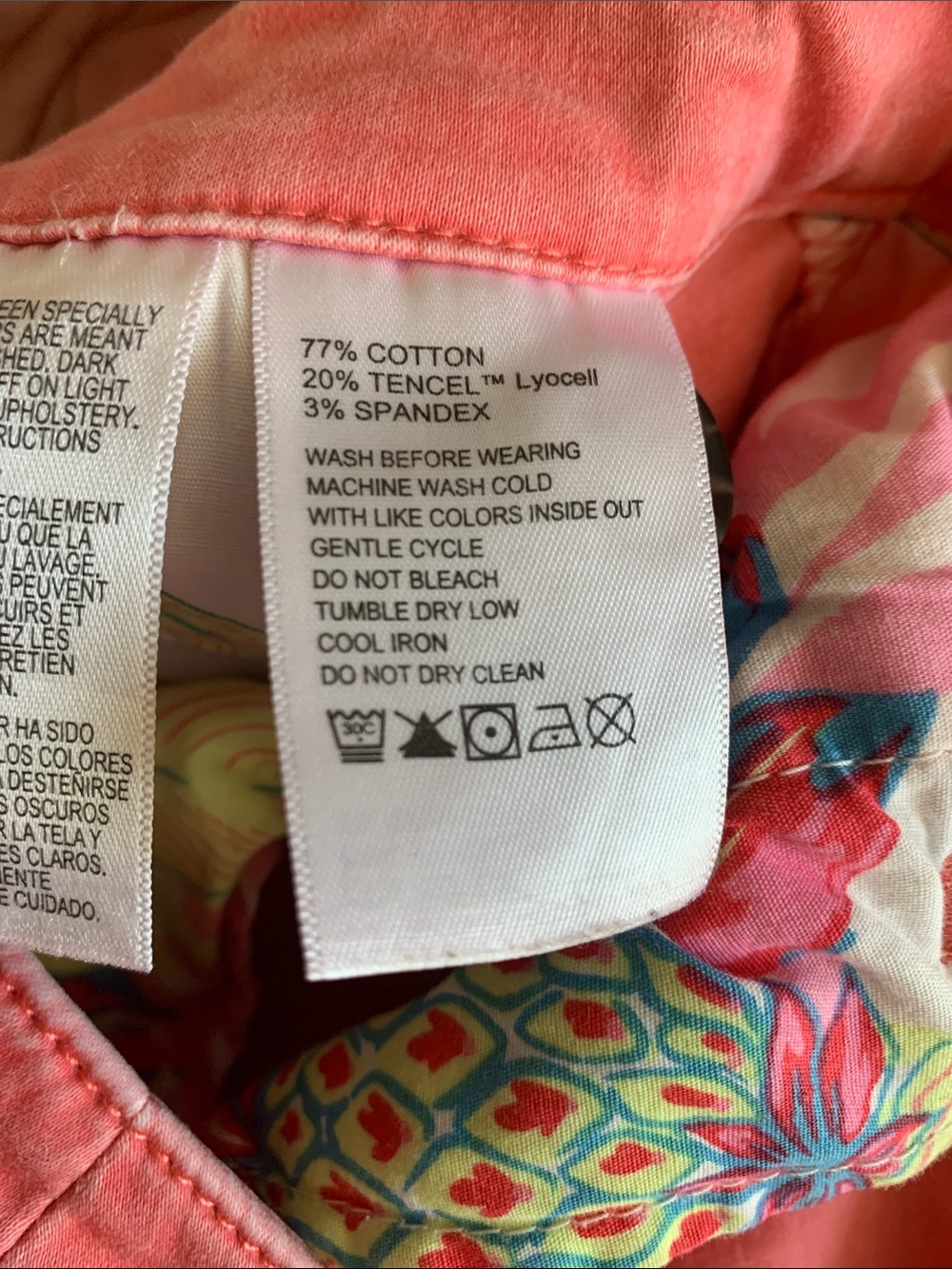 Tommy Bahama Coral Pink Bermuda Shorts - Picture 3 of 9